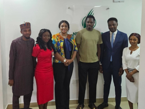 NFD Team with Ali Nuhu